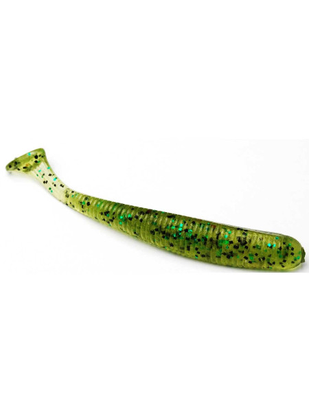 Приманка Bait Breath U30 Fish Tail Shad 2,8" (8шт.) (144 Watermelon/Black・Green Flake)