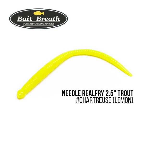 Приманка Bait Breath Needle RealFry 2,5" Trout (12шт.) (Chartreuse (Lemon))