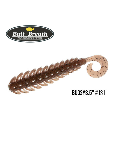 Приманка Bait Breath BUGSY 3,5" (8шт.) (131 Brown/Seed)