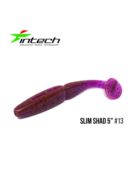 Приманка Intech Slim Shad 5" (5 шт) (#13)