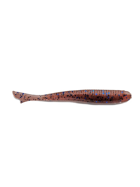 Приманка Bait Breath U30 Fish Tail 2" (10шт.) (145 Cinnamon/Black・Blue Flake)