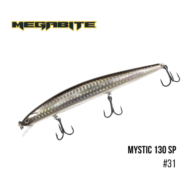 Воблер Megabite Mystic 130 SP (130 мм, 18,4 гр, 0,5 m) (31)