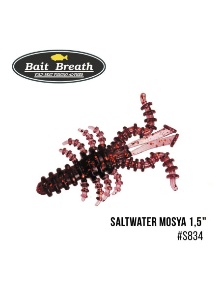 ".Приманка Bait Breath Saltwater Mosya 1,5" (14 шт.) (S834 Goby)
