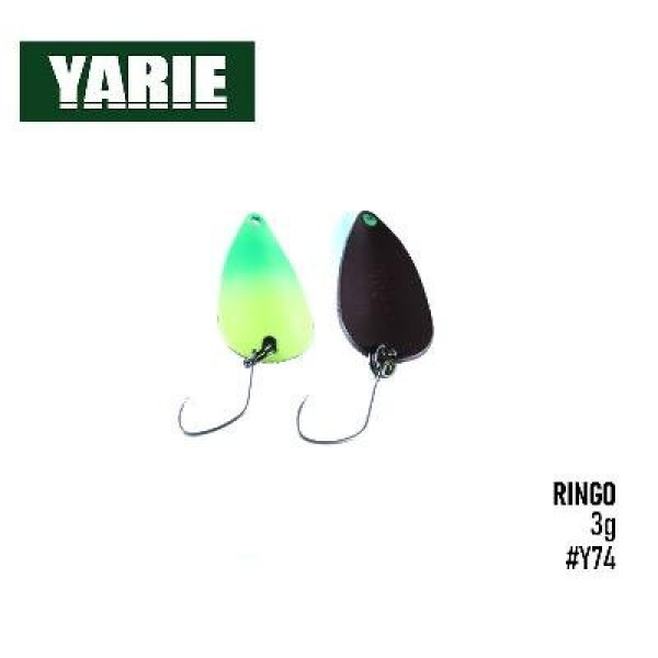 ".Блесна Yarie Ringo №704 30mm 3g (Y74)