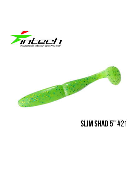 Приманка Intech Slim Shad 5" (5 шт) (#21)
