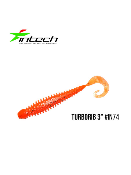 Приманка Intech Turborib 3"(7 шт) (IN74)