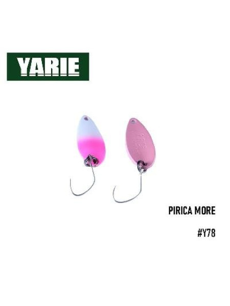".Блесна Yarie Pirica More №702 29mm 2,6g (Y78)