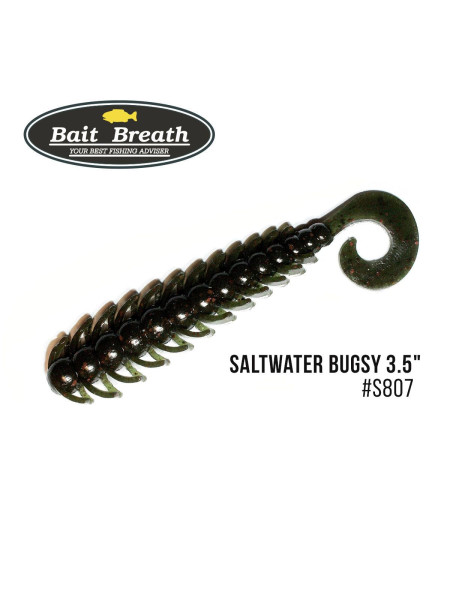 Приманка Bait Breath SaltWater BUGSY 3,5" (8шт.) (S807)