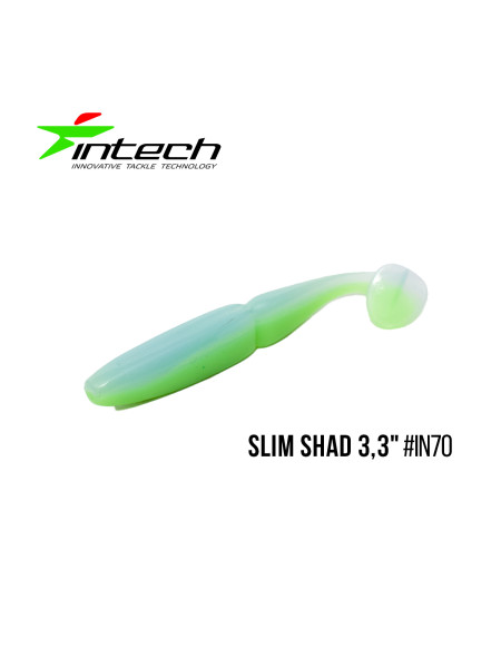 Приманка Intech Slim Shad 3,3"(7 шт) (IN70)