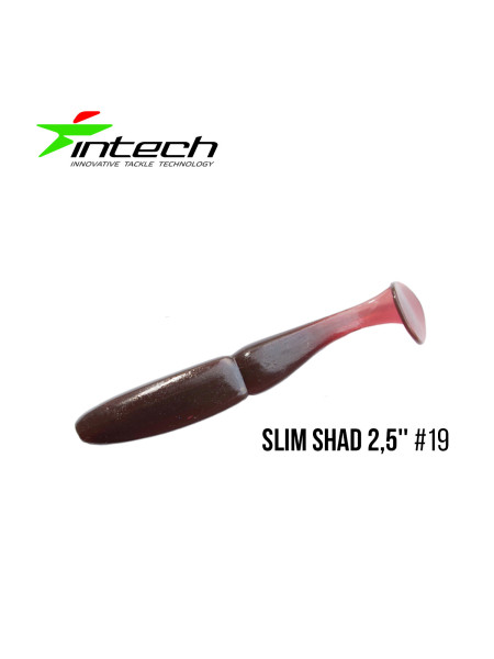 Приманка Intech Slim Shad 2,5"(12 шт) (#19)