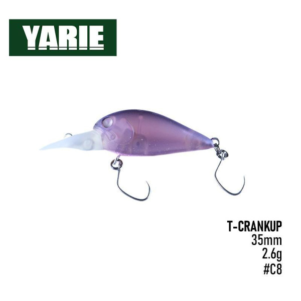 ".Воблер Yarie T-Crankup №675 35LF (35mm, 2.6g) (C8)