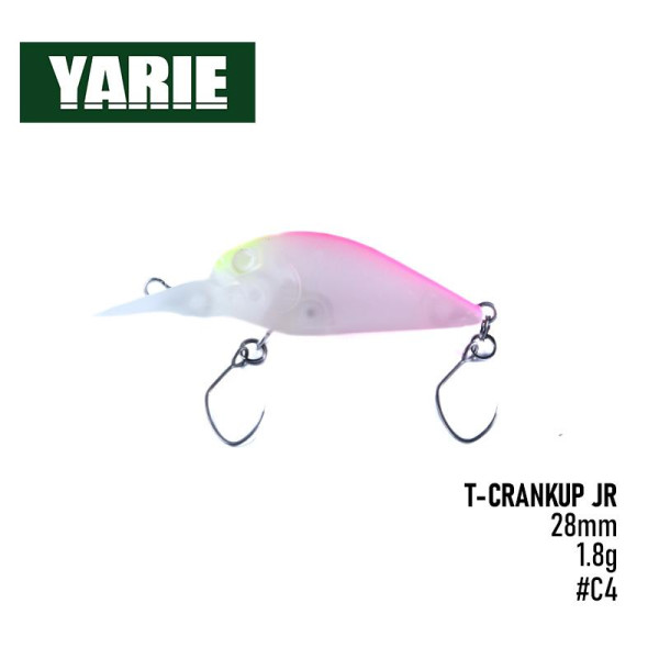 ".Воблер Yarie T-Crankup Jr. F №675 (28mm, 1.8g) (C4)