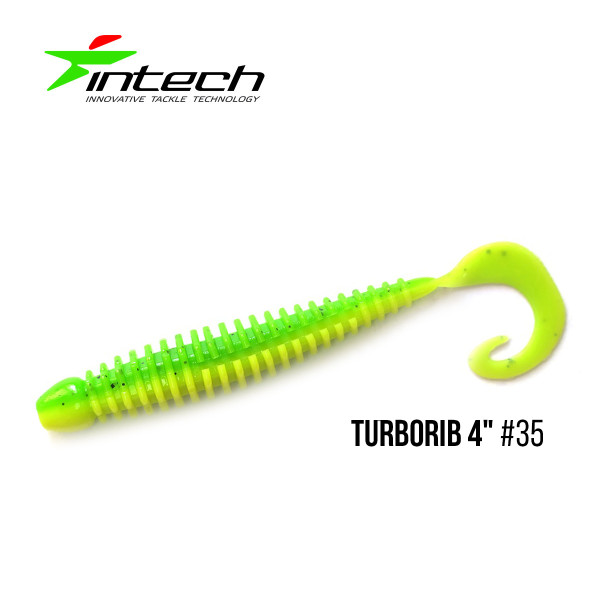 Приманка Intech Turborib 4"(5 шт) (#35)