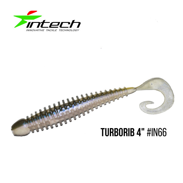 Приманка Intech Turborib 4"(5 шт) (IN66)
