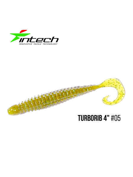 Приманка Intech Turborib 4"(5 шт) (#05)