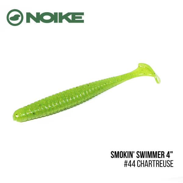 Приманка Noike Smokin' Swimmer 4" (6шт) (#44 Chartreuse)