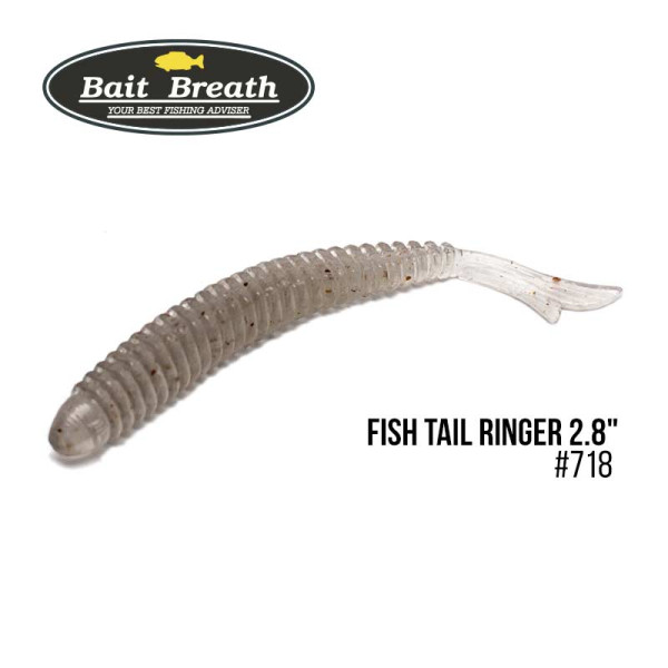 Приманка Bait Breath U30 Fish Tail Ringer 2.8 (8шт.) (718 Secret Smelt)