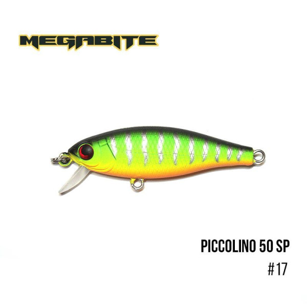 ".Воблер Megabite Piccolino 50 SP (50 мм, 4,2 гр, 0,5 m) (17)