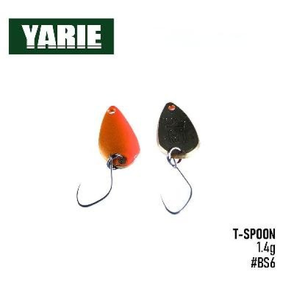 ".Блесна Yarie T-Spoon №706 21mm 1,4g (BS-6)