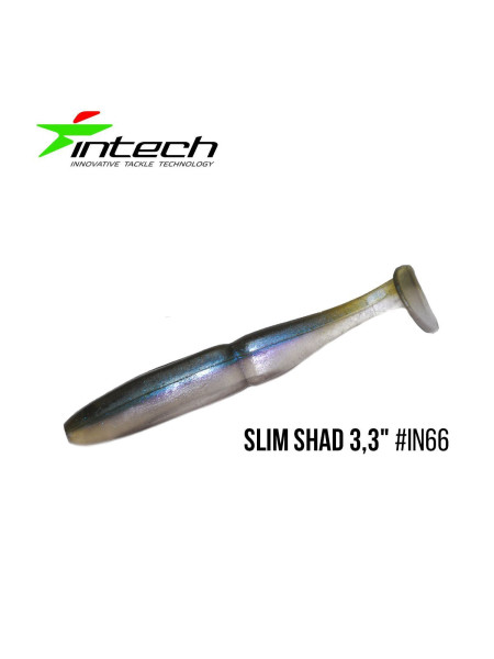 ".Приманка Intech Slim Shad 3,3"(7 шт) (IN66)