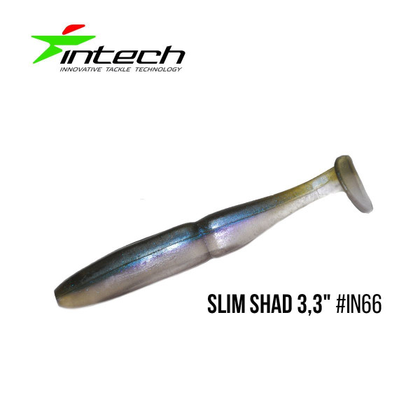 ".Приманка Intech Slim Shad 3,3"(7 шт) (IN66)