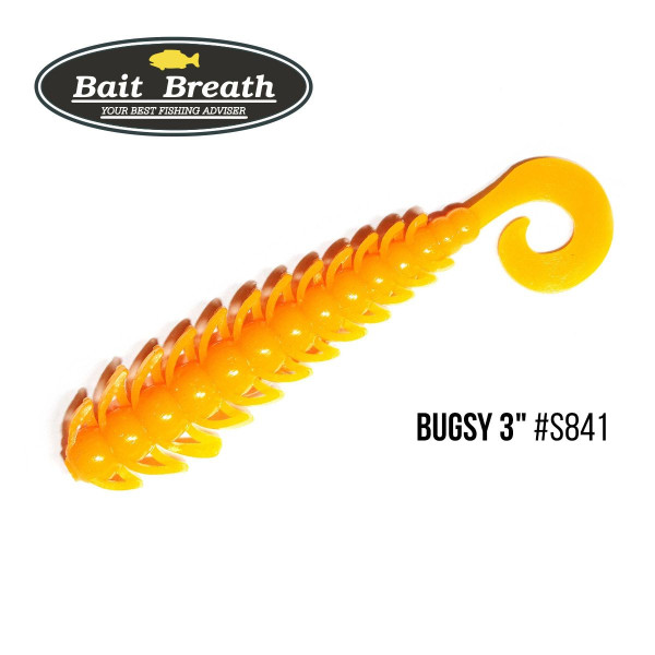 Приманка Bait Breath BUGSY 3" Rock Soul (11 шт.) (S841 Mango Yellow)