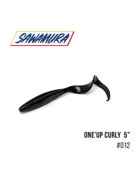 ".Твистер Sawamura One'Up Curly 5" (5 шт.) (012)