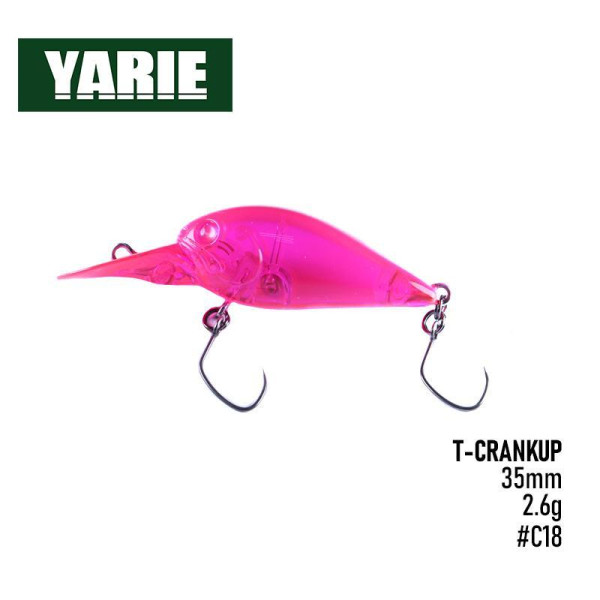 ".Воблер Yarie T-Crankup №675 35LF (35mm, 2.6g) (C18)