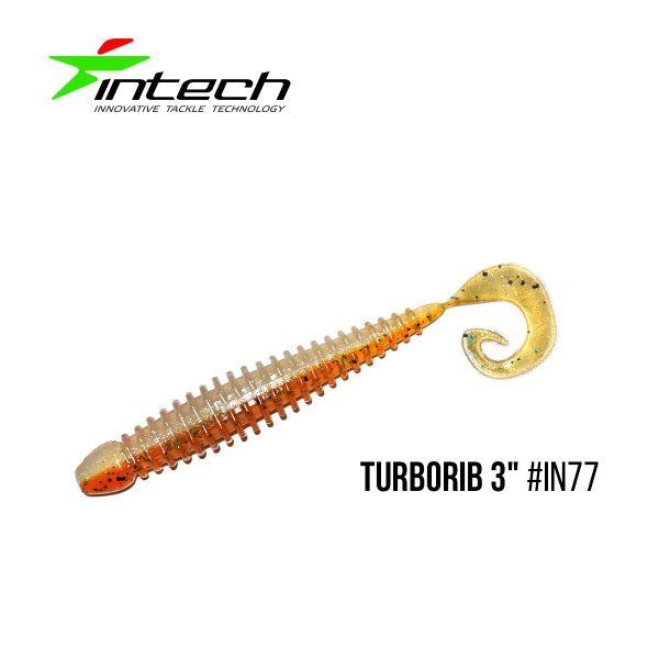 Приманка Intech Turborib 3"(7 шт) (IN77)