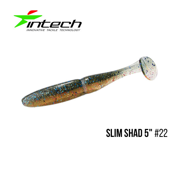 Приманка Intech Slim Shad 5" (5 шт) (#22)