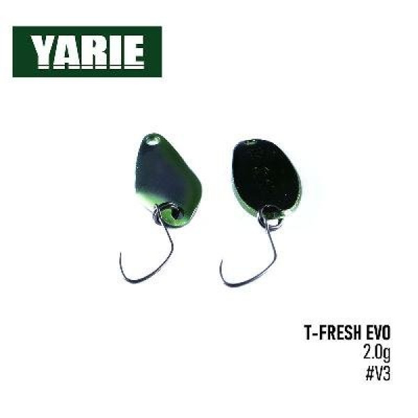 ".Блесна Yarie T-Fresh EVO №710 24mm 1.5g (V3)