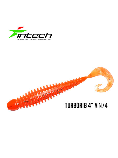 Приманка Intech Turborib 4"(5 шт) (IN74)
