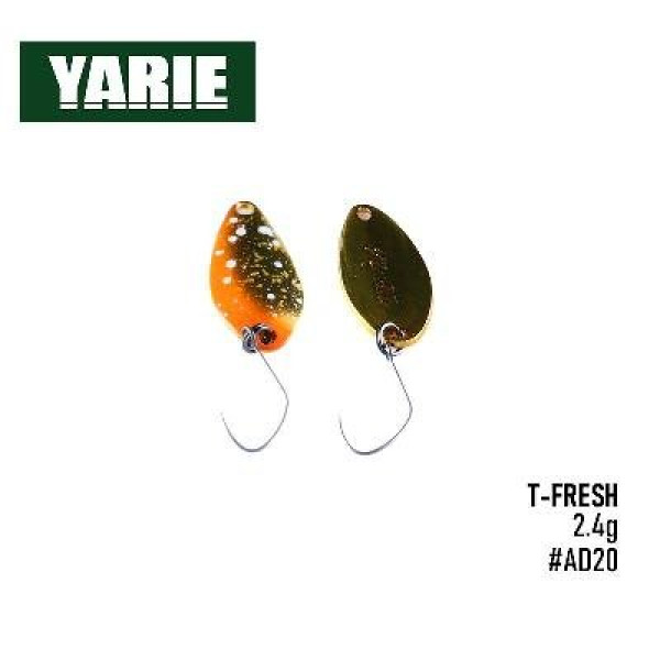 ".Блесна Yarie T-Fresh №708 25mm 2.4g (AD20)