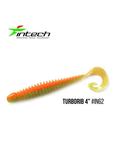 Приманка Intech Turborib 4"(5 шт) (IN62)