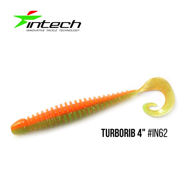 Приманка Intech Turborib 4"(5 шт) (IN62)