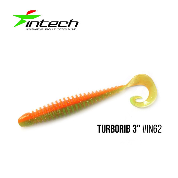 ".Приманка Intech Turborib 3"(7 шт) (IN62)