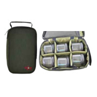 Сумка для насадок и дипов,в комплекте 6 банок Dip Bag, (29x17x8cm)