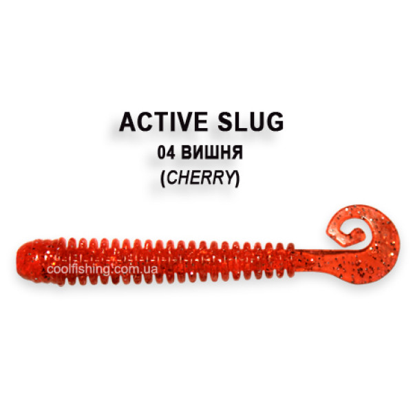 Съедобный силикон Crazy Fish Active Slug 7,1 #4-2 рыба
