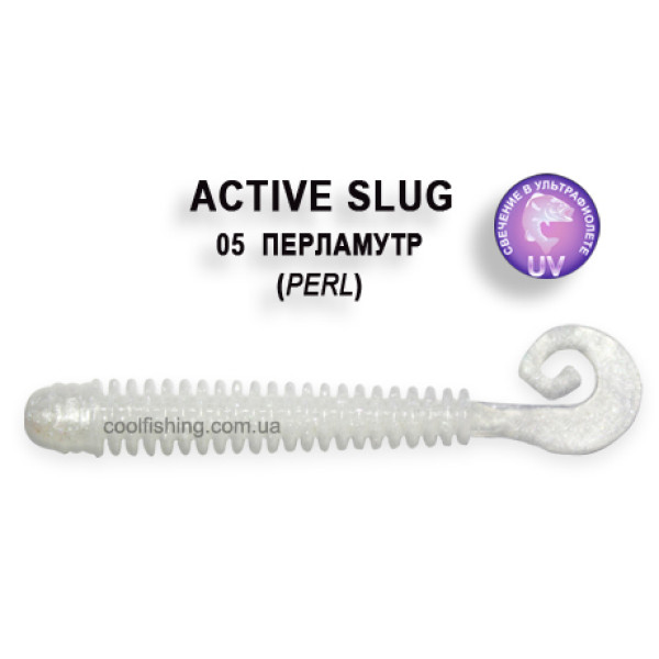 Съедобный силикон Crazy Fish Active Slug 7,1 #5-3 ж.рыба