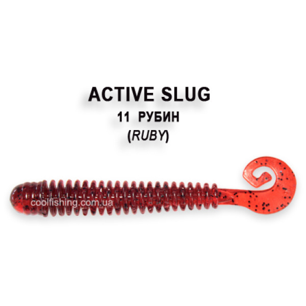 Съедобный силикон Crazy Fish Active Slug 7,1 #11-4 креветка