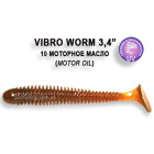 Съедобный силикон Crazy Fish Vibro Worm 8,5см #10-6 кальмар