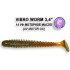 Съедобный силикон Crazy Fish Vibro Worm 8,5см #14-6 кальмар