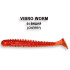 Съедобный силикон Crazy Fish Vibro Worm 5см #4-2 рыба