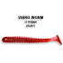 Съедобный силикон Crazy Fish Vibro Worm 5см #11-6 кальмар