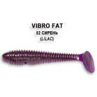 Съедобный силикон Crazy Fish Vibro Fat 7,1см #2-5 чеснок