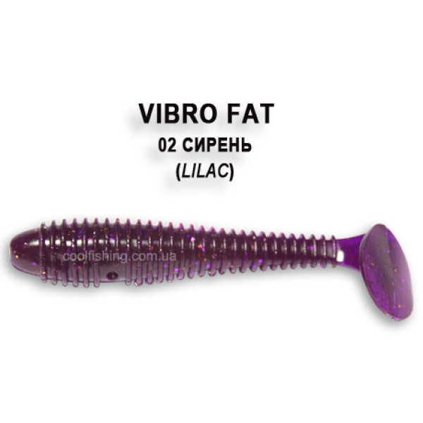 Съедобный силикон Crazy Fish Vibro Fat 7,1см #2-3 ж.рыба