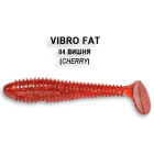 Съедобный силикон Crazy Fish Vibro Fat 7,1см #4-6 кальмар