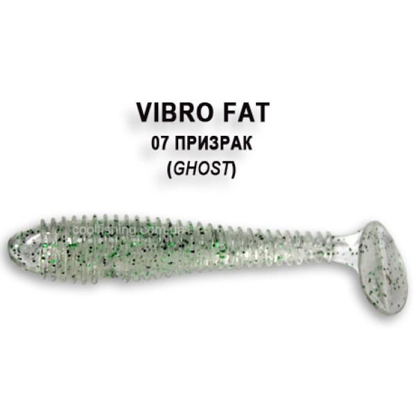 Съедобный силикон Crazy Fish Vibro Fat 7,1см #7-6 кальмар
