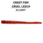 Съедобный силикон Crazy Fish Cruel Leech 5,5см #4-6 кальмар