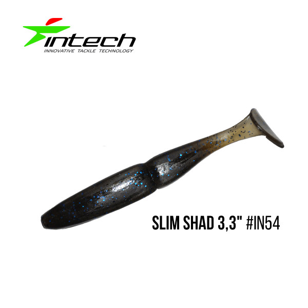 Приманка Intech Slim Shad 3,3"(7 шт) (IN54)